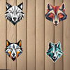 Thumbnail 4 Wolf head Logos Bundle