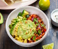 Thumbnail Vegetarian Burrito Bowl with Avocado Crema