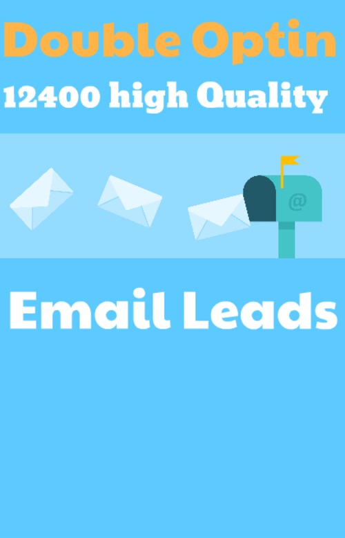 Product picture 12400 High Quality Double Optin Verified  Email Leads