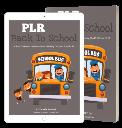 Product picture PLR Back To School eBook
