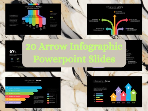 Product picture 20 Editable Arrow Infographics Powerpoint Slides