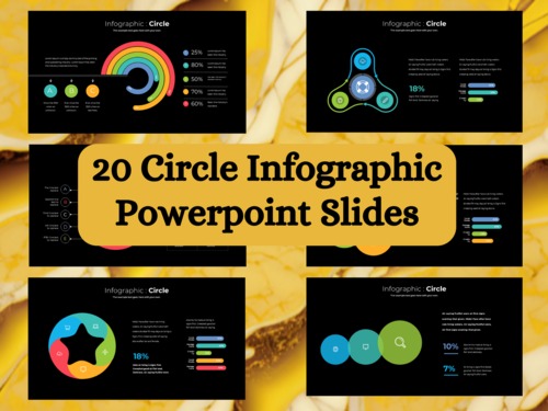 Product picture 20 Editable Circle  Infographics  Powerpoint Slides
