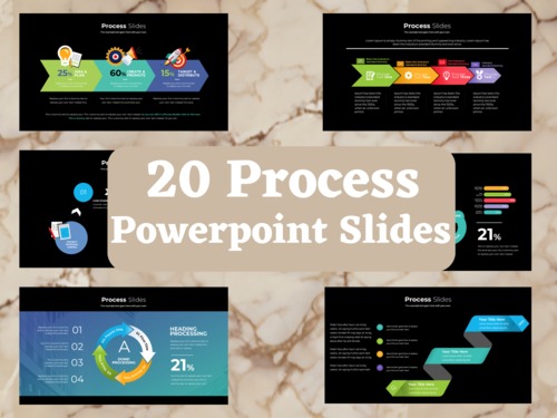 Product picture 20 Editable Process Powerpoint Slides