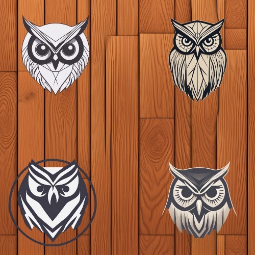 Product picture 4 Owl Logos Bundle